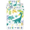 Disney Jerry Fabrics Bavlnené obliečky BABY DINO CUTE AND WILD Bavlna de luxe 1x40x60,1x100x135 cm Disney Jerry Fabrics Bavlnené obliečky BABY DINO CUTE AND WILD Bavlna de luxe 1x40x60,1x100x135 cm
