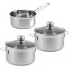 Sada hrncov 5-dielna Gastro City nerez Sada hrncov 5-dielna Gastro City nerez