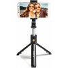 Bluetooth selfie tyč ALIGATOR HA12, čierna HA12 Bluetooth selfie tyč ALIGATOR HA12, čierna HA12