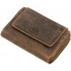 Špeciálna viacdielna kožená peňaženka GreenBurry 1670-25-RFID