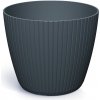 Kvetináč LAMIA 19,8 cm - farba: antracit (Prosperplast DLAM200-S433) Kvetináč LAMIA 19,8 cm - farba: antracit (Prosperplast DLAM200-S433)