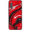 Picasee silikónový čierny obal pre Sony Xperia 10 II - Red black Picasee silikónový čierny obal pre Sony Xperia 10 II - Red black