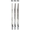 Bosch 3-dielna súprava pílových listov T 308 BF/T 308 BOF 2607010593 Bosch 3-dielna súprava pílových listov T 308 BF/T 308 BOF 2607010593