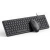 Klávesnice C-TECH KBM-105, drátový combo set s myší, USB, CZ/SK KBM-105-BL C-Tech Klávesnice C-TECH KBM-105, drátový combo set s myší, USB, CZ/SK KBM-105-BL C-Tech