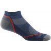 Darn Tough Light Hiker No Show Lightweight With Cushion modrá sivá