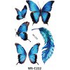 Dočasné vodeodolné tetovanie - Motýle - WS - C222 Dočasné vodeodolné tetovanie - Motýle - WS - C222