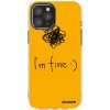 Picasee silikónový prehľadný obal pre Apple iPhone 12 Pro Max - I am fine Picasee silikónový prehľadný obal pre Apple iPhone 12 Pro Max - I am fine