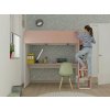 TRS-SPAIN Detská poschodová posteľ so stolom BO2 - Antique pink TRS-SPAIN Detská poschodová posteľ so stolom BO2 - Antique pink