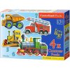 Puzzle 4v1 maxi Vozidlá Castorland Puzzle 4v1 maxi Vozidlá Castorland