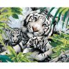 Diamondi Diamantové maľovanie - BIELY TIGER A DVE MLÁĎATÁ (HOWARD ROBINSON) Rámovanie: bez rámu a bez vypnutia plátna, Rozmer: 40x50 cm Diamondi Diamantové maľovanie - BIELY TIGER A DVE MLÁĎATÁ (HOWARD ROBINSON) Rámovanie: bez rámu a bez vypnutia plátna, Rozmer: 40x50 cm