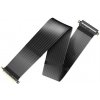 AKASA kabel pro VGA RISER BLACK XL / AK-CBPE01-100B / PCIe 3.0 x16 / 100 cm / černý