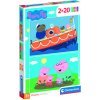 Clementoni - Puzzle 2x20 Prasiatko Peppa Clementoni - Puzzle 2x20 Prasiatko Peppa