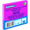 Bloček Donau neónový 76x76mm ružový Bloček Donau neónový 76x76mm ružový
