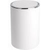 Biely plastový odpadkový kôš 5 l Inca – Wenko Biely plastový odpadkový kôš 5 l Inca – Wenko