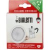 Bialetti 3 ks tesnenie a 1 filter (sitko) na 6 šálok Bialetti 3 ks tesnenie a 1 filter (sitko) na 6 šálok