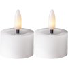 Star trading LED čajová sviečka FLAMME SET/2ks biela biela 060-01 Star trading LED čajová sviečka FLAMME SET/2ks biela biela 060-01