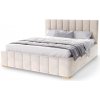 Wilsondo Manželská čalúnená posteľ s úložným priestorom Austin 180x200 - krémová Wilsondo Manželská čalúnená posteľ s úložným priestorom Austin 180x200 - krémová