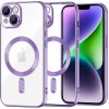 Techsuit Luxury Crystal MagSafe kryt na iPhone 14 Plus – svetlo fialový Techsuit Luxury Crystal MagSafe kryt na iPhone 14 Plus – svetlo fialový