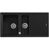 Teka Stone tegranitový drez 100x51 cm čierna 115360008 Teka Stone tegranitový drez 100x51 cm čierna 115360008