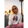 Mikina s potlačou Harley Quinn Detský / Unisex Biela 122 cm/6 rokov Mikina s potlačou Harley Quinn Detský / Unisex Biela 122 cm/6 rokov