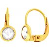 iBrill Zlaté detské náušnice s krištáľom 39841 iBrill Zlaté detské náušnice s krištáľom 39841
