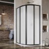 Ravak SKCP4-80 štvrťkruhový sprchový kút, 80x80x195 cm, black, Pearl + Cleaner 3114O30211 Ravak SKCP4-80 štvrťkruhový sprchový kút, 80x80x195 cm, black, Pearl + Cleaner 3114O30211