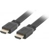 LANBERG HDMI M/M 2.0 kabel 5M 4K černý plochý CA-HDMI-21CU-0050-BK Lanberg LANBERG HDMI M/M 2.0 kabel 5M 4K černý plochý CA-HDMI-21CU-0050-BK Lanberg