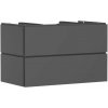 Hansgrohe Xilesa E Umývadlová skrinka, 62x98x55 cm, 2 zásuvky, matná sivá 54301760-HG Hansgrohe Xilesa E Umývadlová skrinka, 62x98x55 cm, 2 zásuvky, matná sivá 54301760-HG