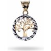 Dámsky prívesok strom života zo zlata k649k Dámsky prívesok strom života zo zlata k649k