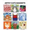 Mudpuppy Umelecké mačky magnetky 9 ks