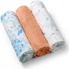 BabyOno mušelínové Super soft oranžová 3 ks