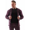Nebbia AW mikina na zips 720 bordová