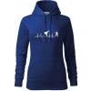 Karate EKG - Mikina dámská Cape s kapucí - 2XL ( Kráľovská modrá ) Karate EKG - Mikina dámská Cape s kapucí - 2XL ( Kráľovská modrá )