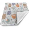 Sablio Deka pre bábätko Animovaná Lesné zvieratká - 90x120 cm Sablio Deka pre bábätko Animovaná Lesné zvieratká - 90x120 cm