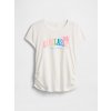 GAP Detské tričko s logom Biela L GAP Detské tričko s logom Biela L