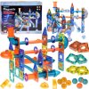 JOKO Magnetické Kocky 3D Guličková Dráha s LED svetlom 116ks JOKO Magnetické Kocky 3D Guličková Dráha s LED svetlom 116ks