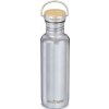 Fľaša na pitie Klean Kanteen Reflect w/Bamboo Cap, mirrored stainless, 800 ml (1008542) Fľaša na pitie Klean Kanteen Reflect w/Bamboo Cap, mirrored stainless, 800 ml (1008542)