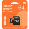 ADATA MICROSDXC 64GB AUSDX64GUI3V30SA2-RA1 ADATA MICROSDXC 64GB AUSDX64GUI3V30SA2-RA1