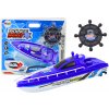 mamido Policajná loď na diaľkové ovládanie R/C modrá mamido Policajná loď na diaľkové ovládanie R/C modrá