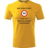Žlté tričko recyklovaný teenager 50 - darček k narodeninám 50 XL Žlté tričko recyklovaný teenager 50 - darček k narodeninám 50 XL