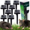 Solárny odpudzovač Lewer 8 ks na krtky, hraboše, myši, dosah 3400 m2 Solárny odpudzovač Lewer 8 ks na krtky, hraboše, myši, dosah 3400 m2