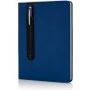 Luxusný zápisník A5 so stylusom, modrá Luxusný zápisník A5 so stylusom, modrá