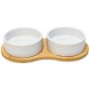 Nobby podnos + 2 misky BAMBASSO 2 x 250 ml