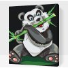 Vymalujsisam.sk Maľovanie podľa čísiel - Panda s bambusom Veľkosť: 30x40cm, Rám: Na plastovej doske Vymalujsisam.sk Maľovanie podľa čísiel - Panda s bambusom Veľkosť: 30x40cm, Rám: Na plastovej doske