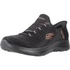 Skechers Nízke tenisky SUMMITS-CLASSY NIGHT SLIP-INS Čierna Skechers Nízke tenisky SUMMITS-CLASSY NIGHT SLIP-INS Čierna