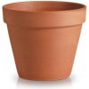 Deroma Keramický kvetináč oranžový 13 x 13 x 12 cm