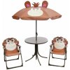 Set záhradný LEQ MELISENDA Mono, opica, slnečník 105 cm, stôl 50 cm, 2 stoličky. detský Set záhradný LEQ MELISENDA Mono, opica, slnečník 105 cm, stôl 50 cm, 2 stoličky. detský