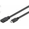 PremiumCord ku31mf2 Prodlužovací USB 3.1 konektor C/male - C/female, 2m, černý