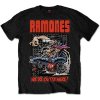 Ramones tričko Outta Here čierne
