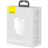 Baseus Travel Charger Compact Quick Charger U+C 20W EU White (CCXJ-B02) Baseus Travel Charger Compact Quick Charger U+C 20W EU White (CCXJ-B02)
